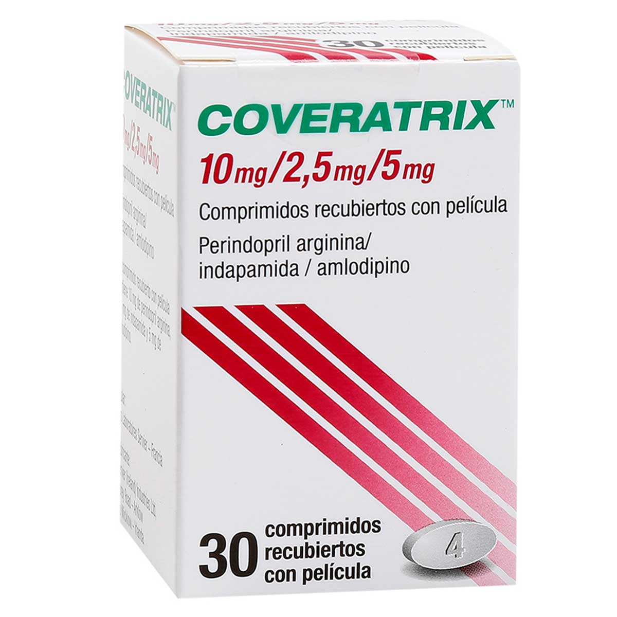 Coveratrix 10/2.5/10 mg Caja Con 30 Comprimidos Recubiertos Con Pelicula