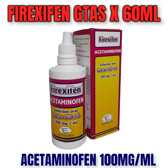 Firexyfen 100 mg Gotas Frasco Por 60 mL