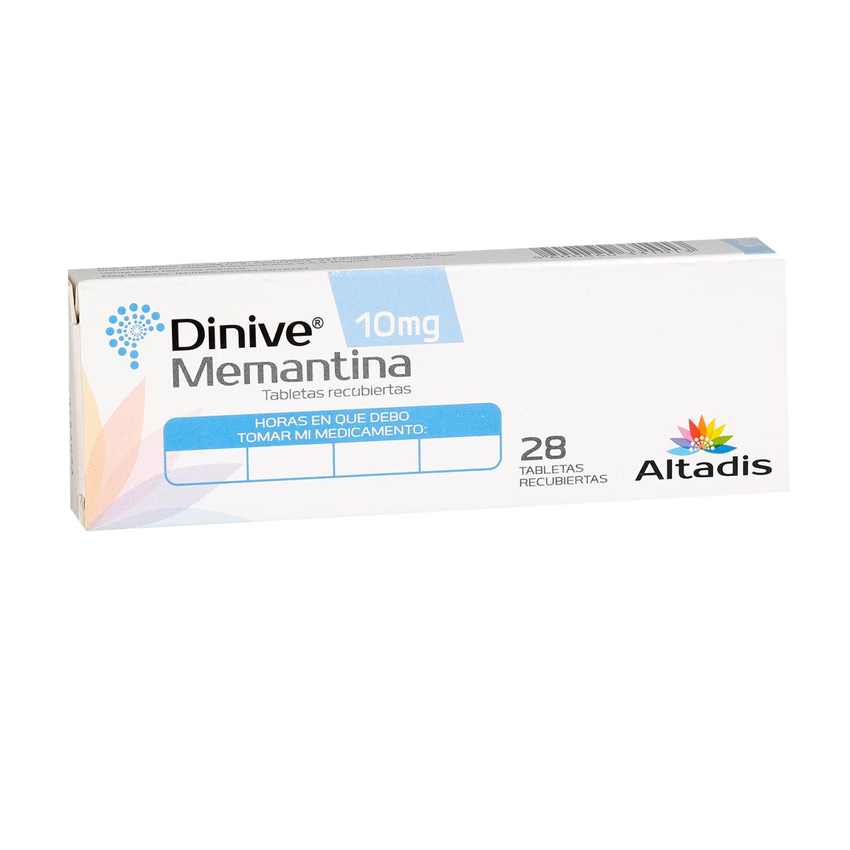 DINIVE 10 MG (MEMANTINA) 28 TABLETAS