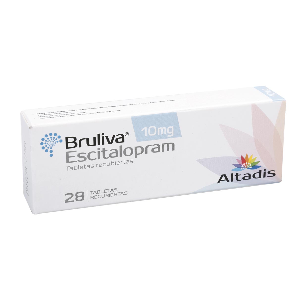 Bruliva 10 mg Caja Con 28 Tabletas Recubiertas