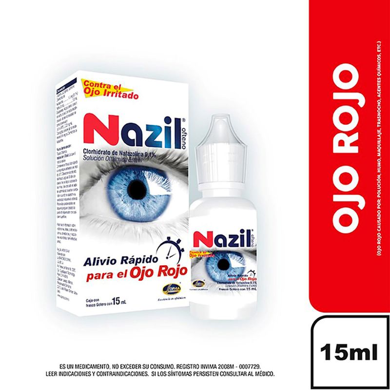 NAZIL OFTENO SOLUCION 0.1% (S)