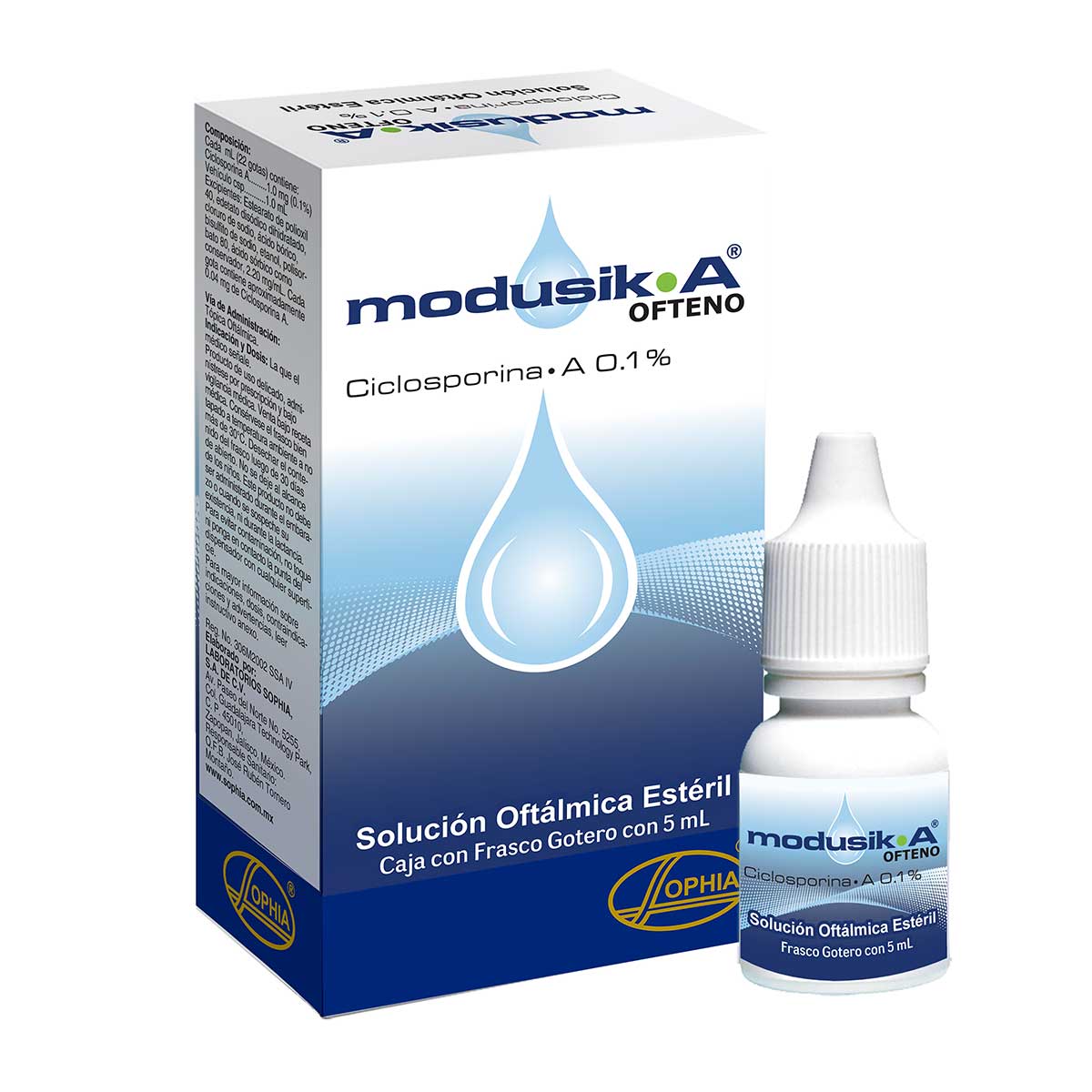 MODUSIK A OFTENO 5 ML