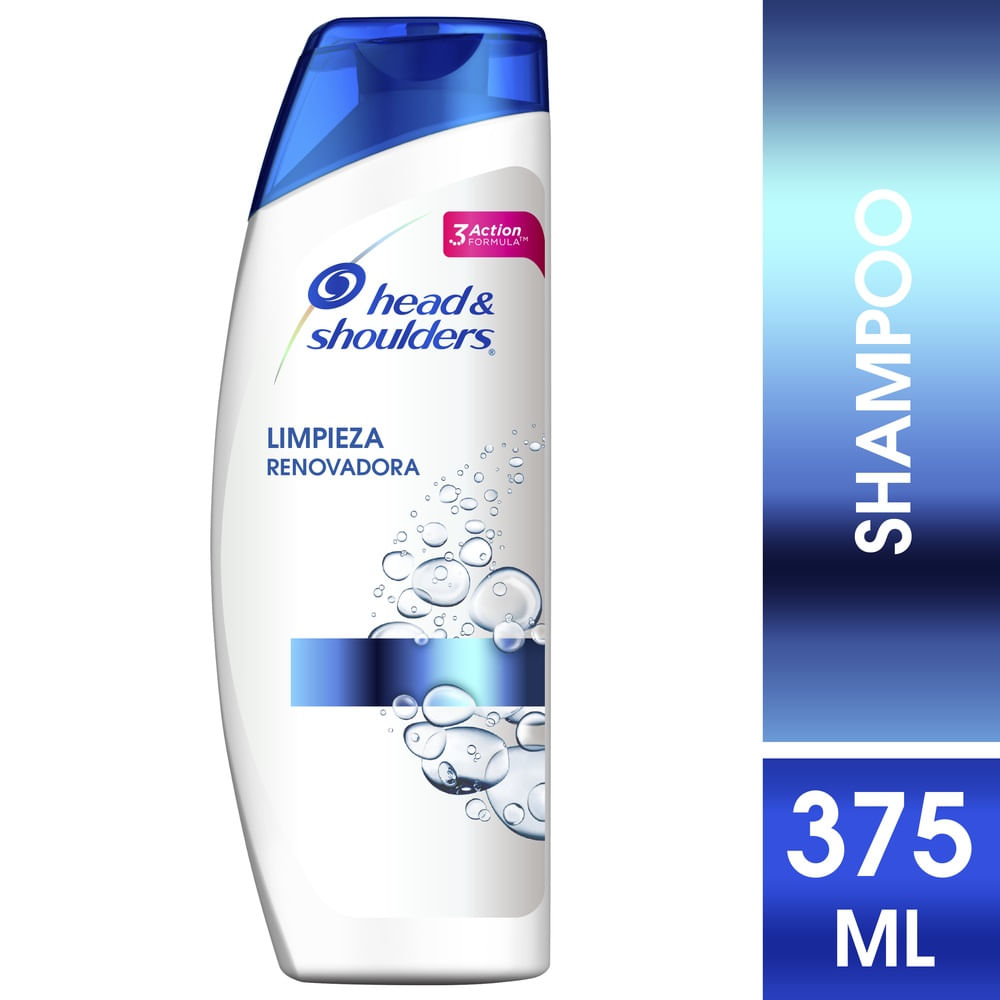 SHAMPOO HEAD-SHOULDERS LIMPIEZA RENOVADORA 375 ML