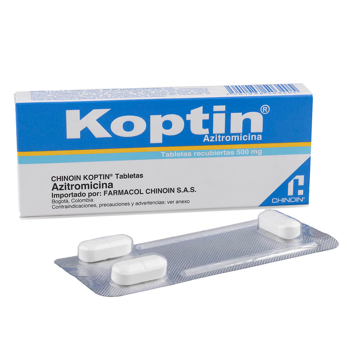 KOPTIN 500 MG X 3 TABLETAS