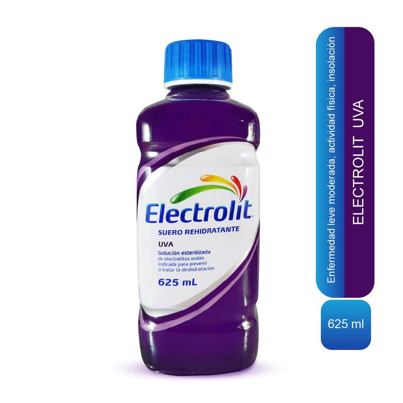 Electrolit Solución Oral Uva