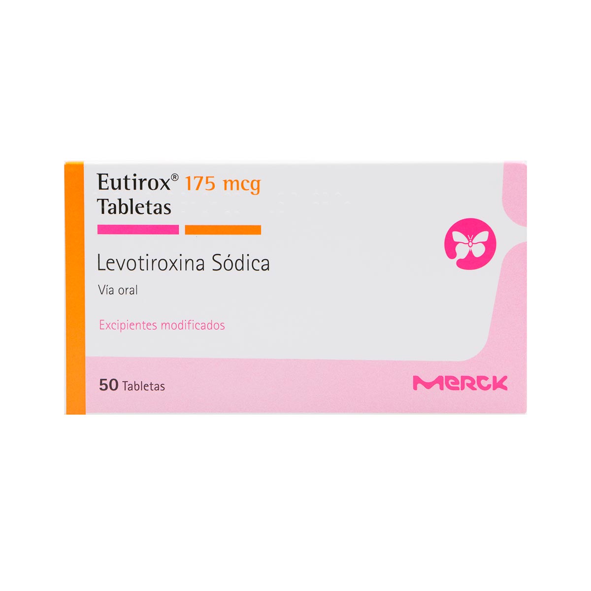 Eutirox 175 mcg Caja Con 50 Tabletas