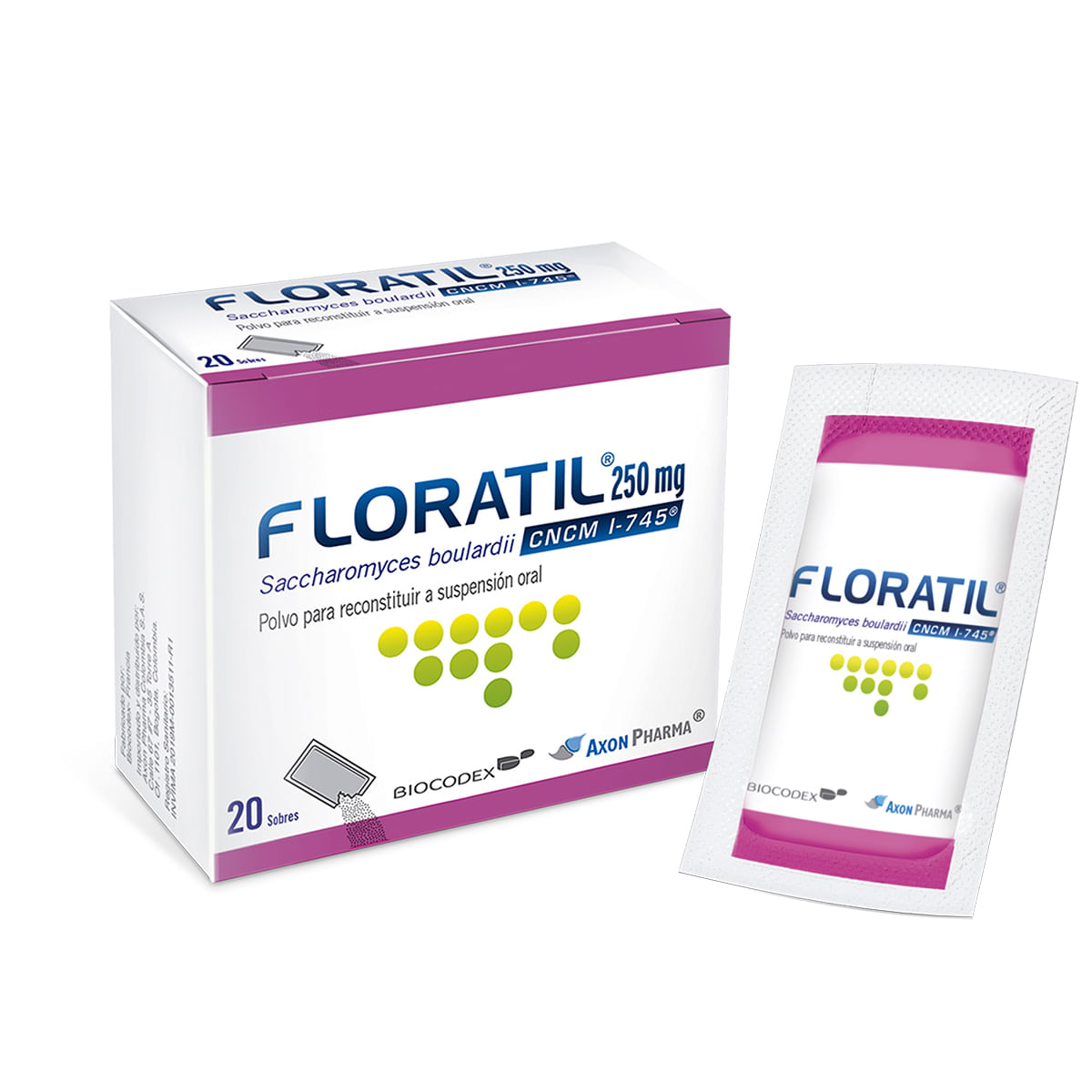 Floratil 250 mg Polvo para Suspensión Oral