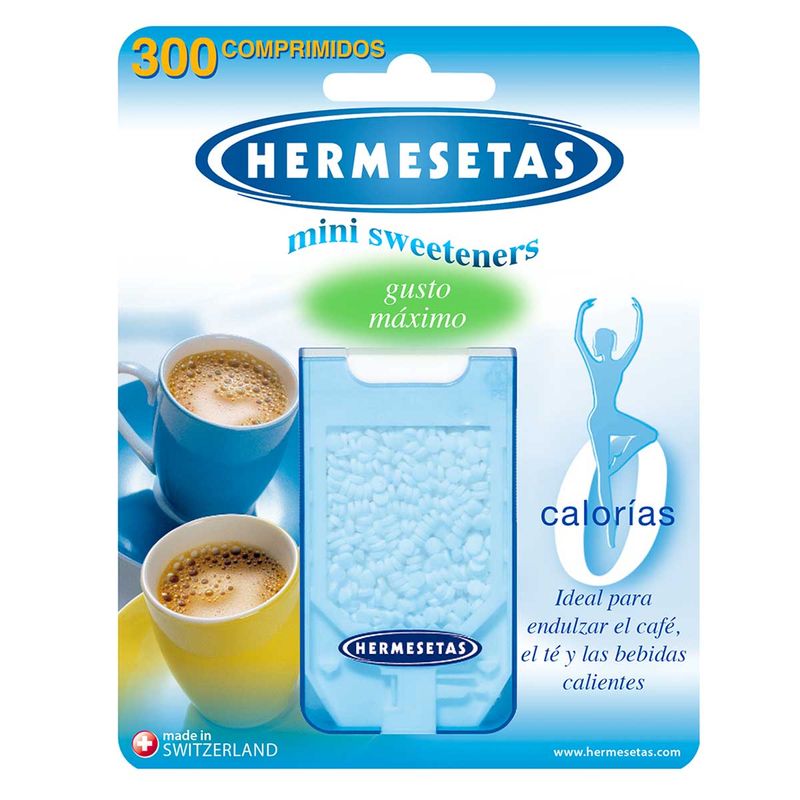 HERMESETAS MINI SWEETENERS 300 COMP