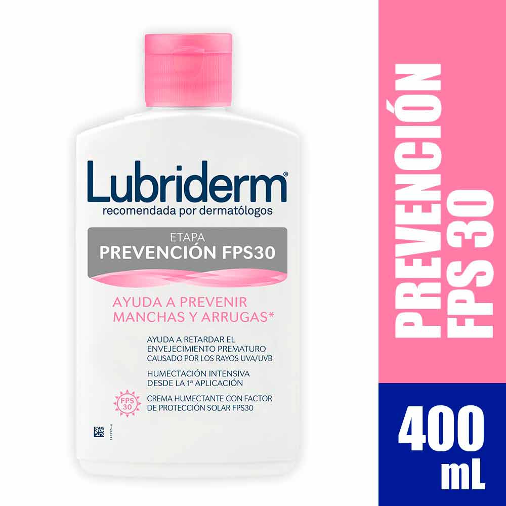 LUBRIDERM PREVENCION FPS 30 400 ML(EXH)