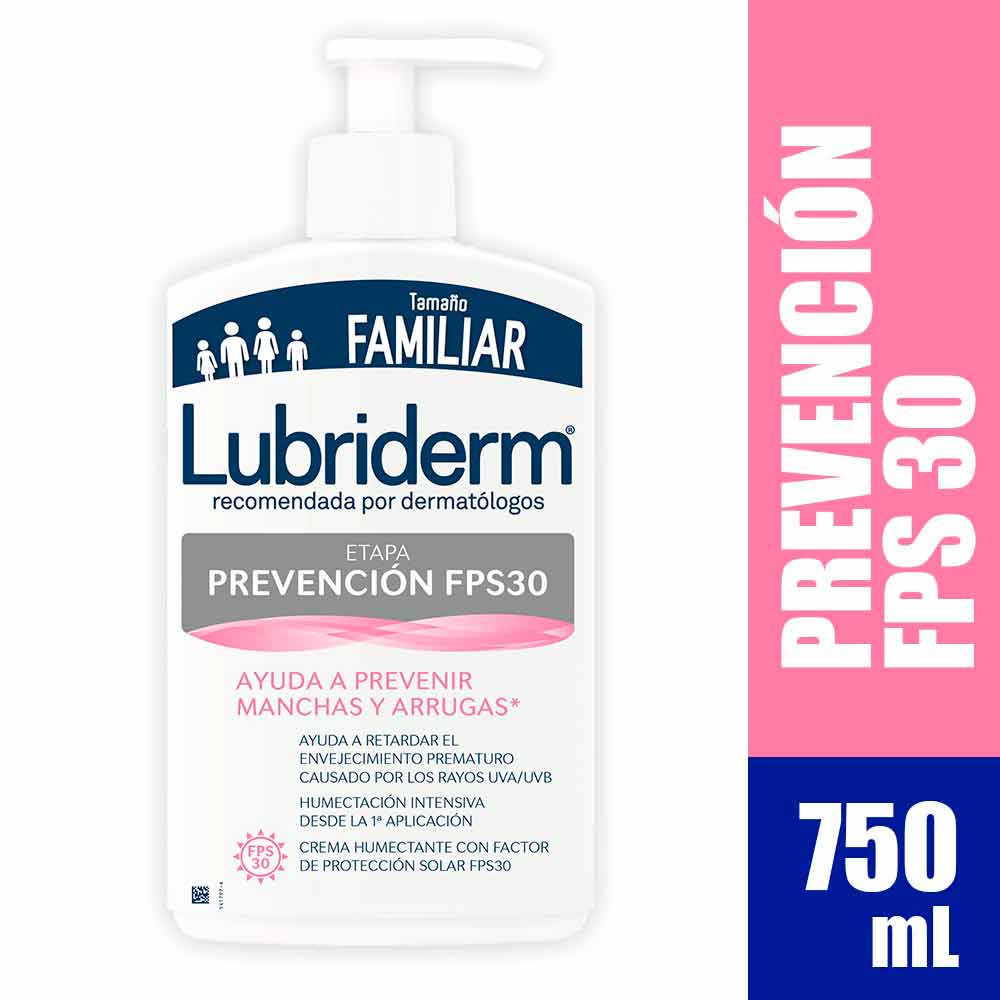 LUBRIDERM PREVENCION FPS 30 750 ML