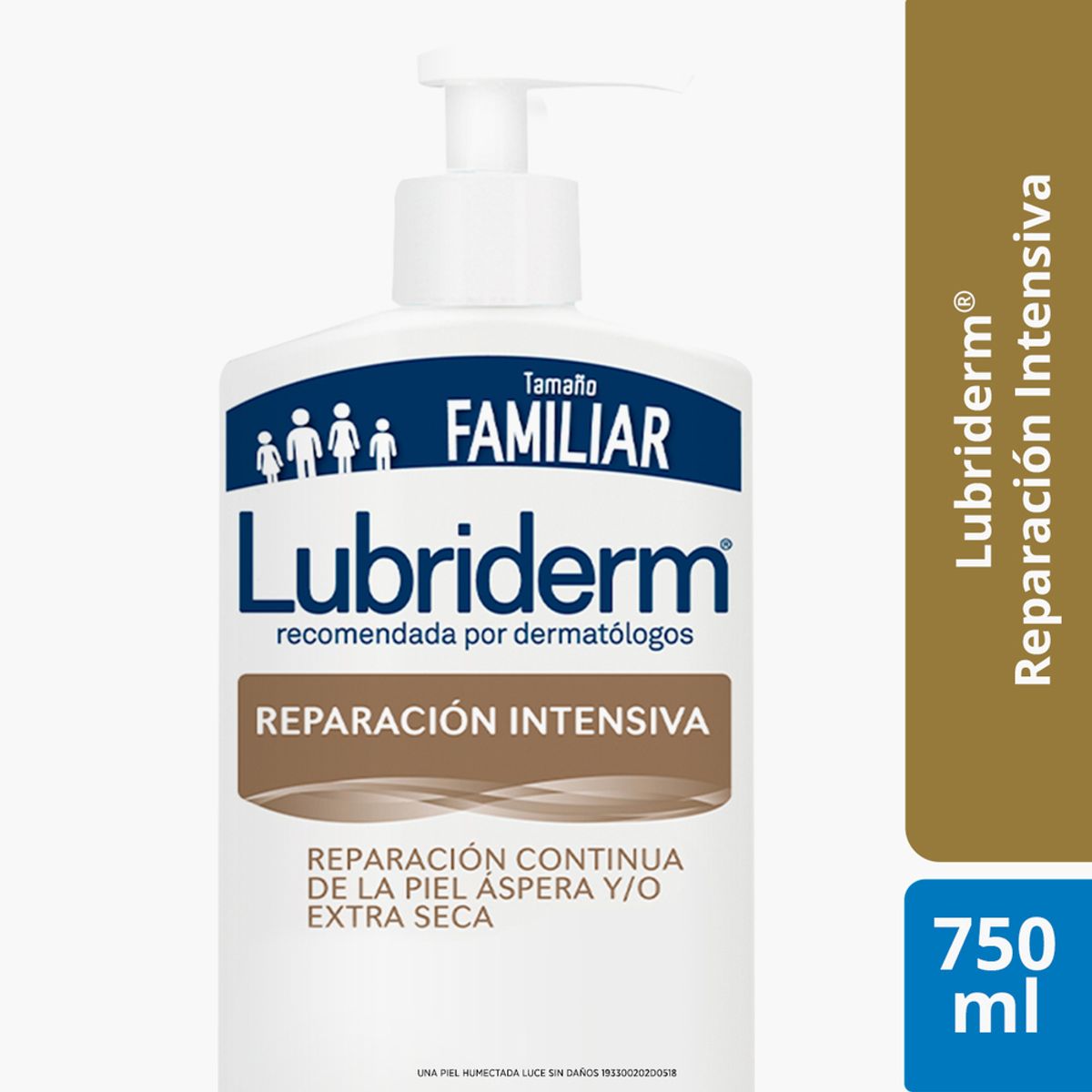 LUBRIDERM REPARACION INTENSIVA VALVULA 750 ML