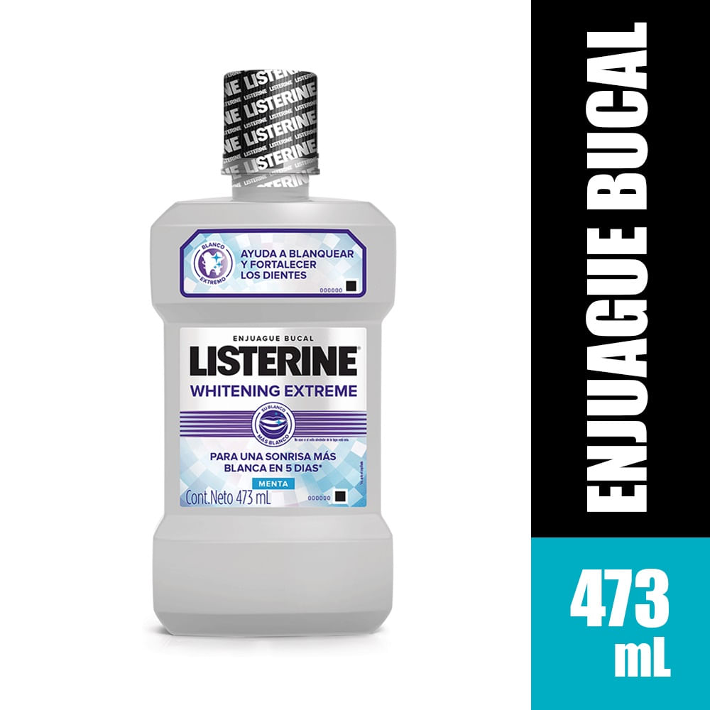 LISTERINE WHITENING EXTREME 473 ML