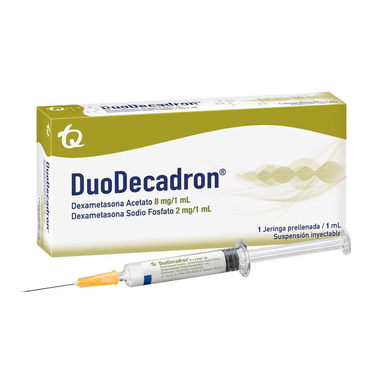 Duo-Decadron 8 Mg + 2mg/1ml Suspensión Inyectable