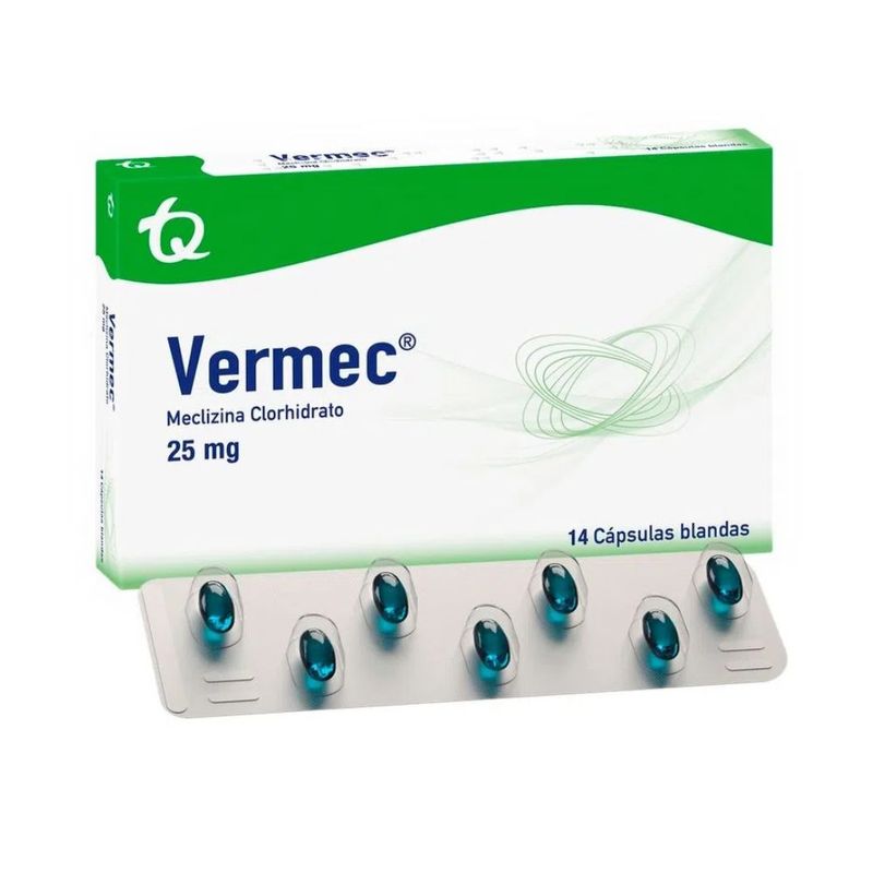 Vermec 25mg Capsula Blanda