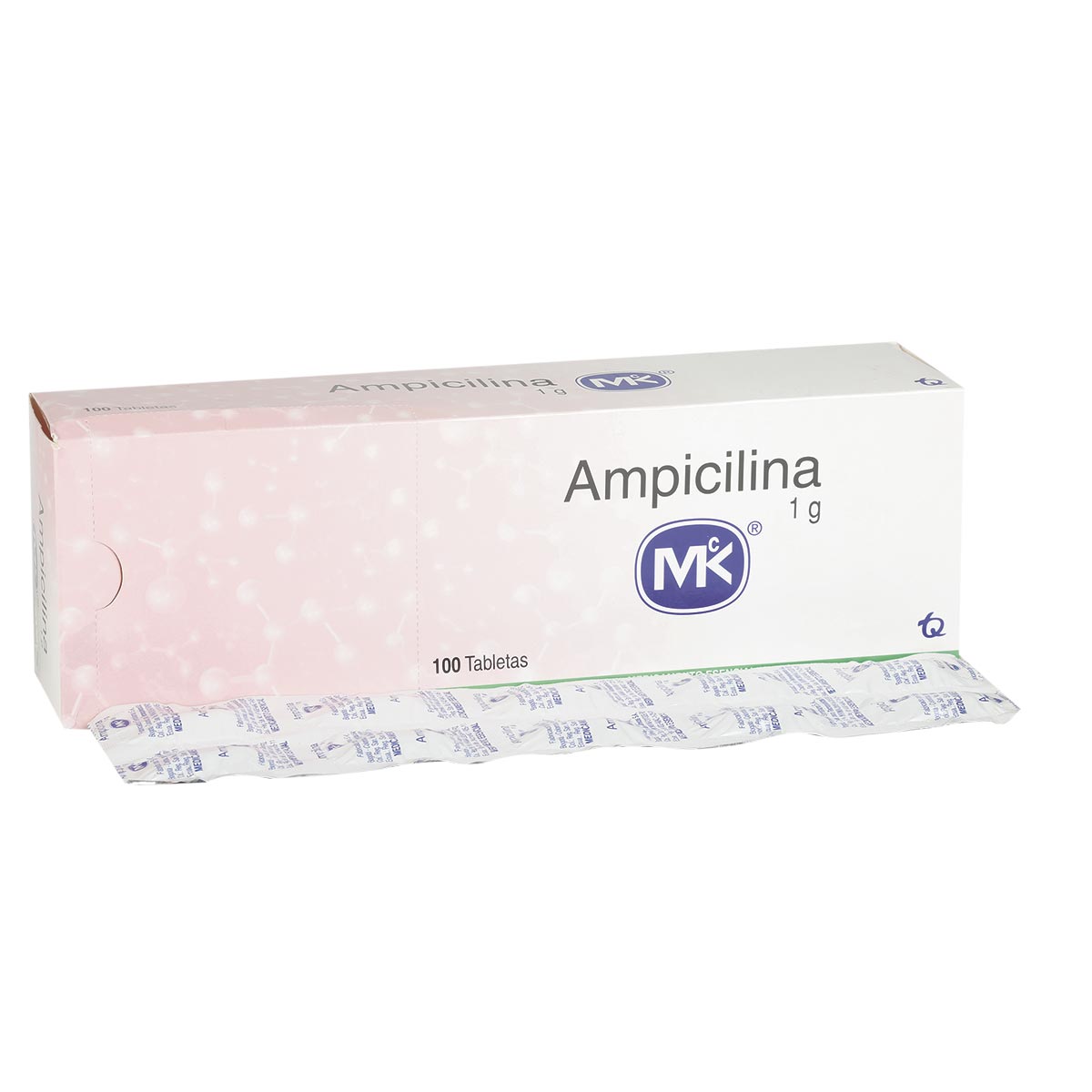 AMPICILINA MK 1 GR X 10 TABLETAS