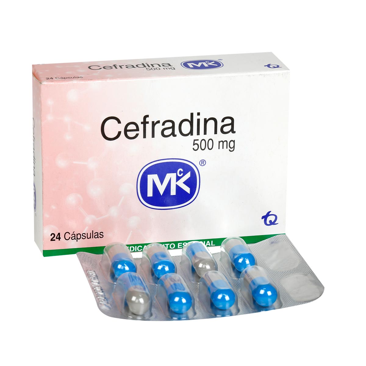 CEFRADINA MK 500 MG X 8 CAPSULAS - Farma Chex