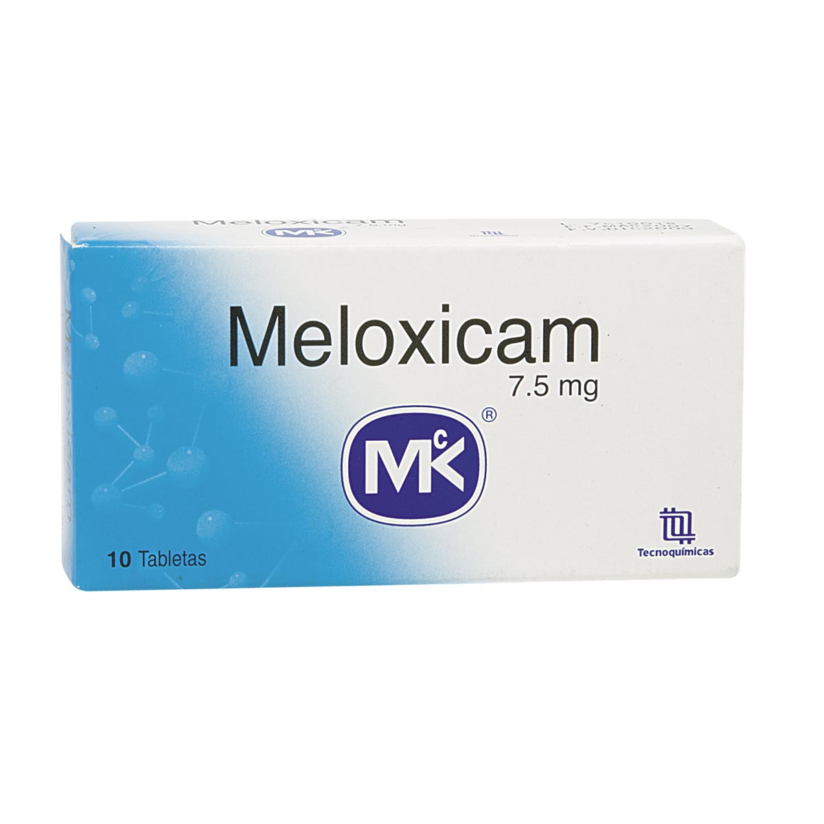 Meloxicam 7.5 mg Caja x 10 Tabletas – Tecnoquí­micas
