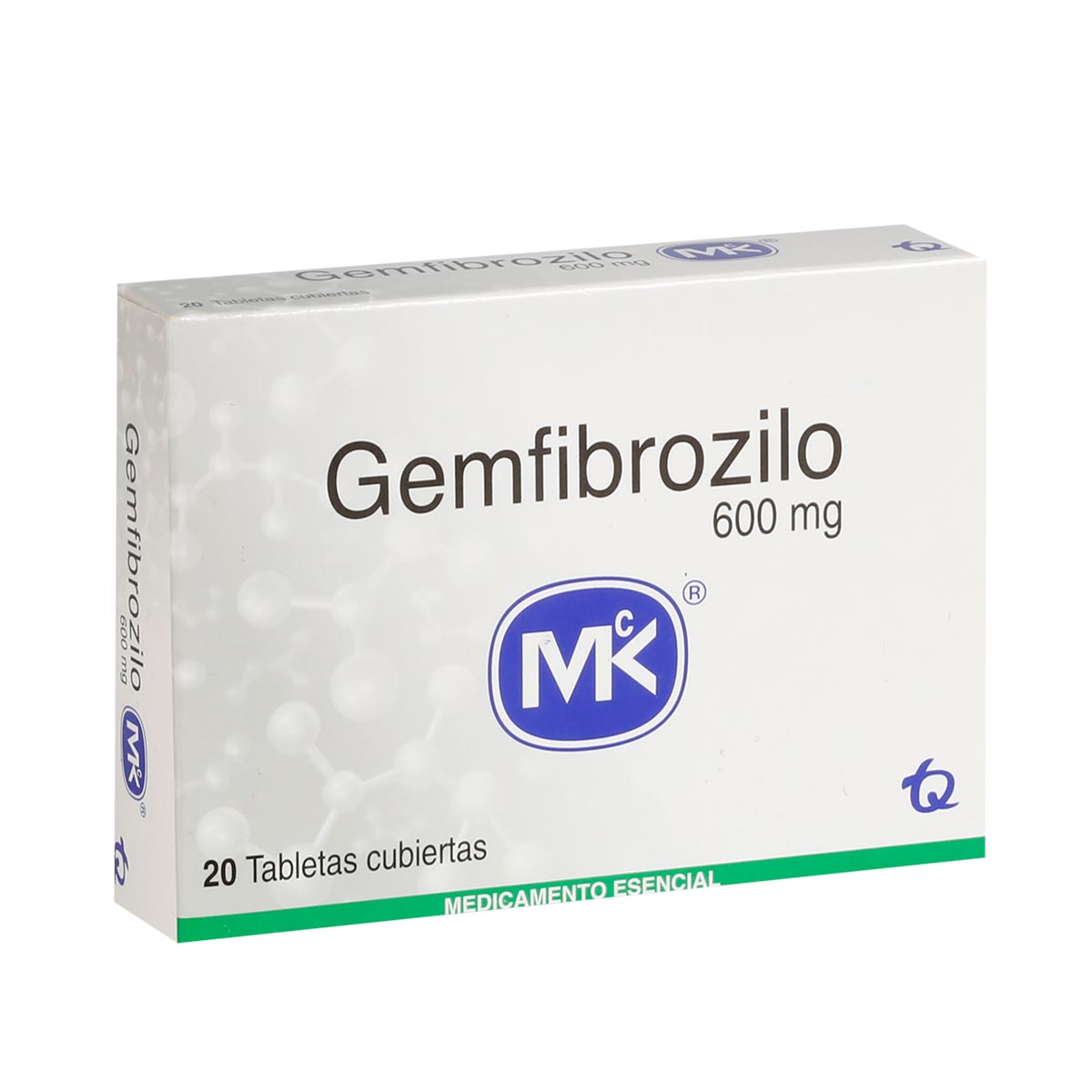 Gemfibrozilo 600 mg Tableta Recubierta Tecnoquí­micas