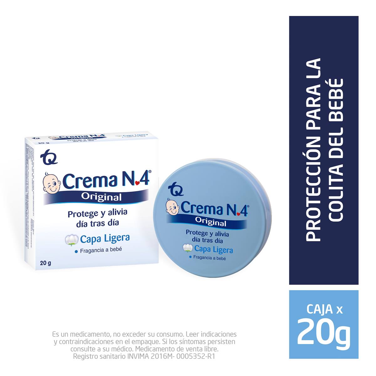 CREMA # 4 ORIGINAL 20 GR