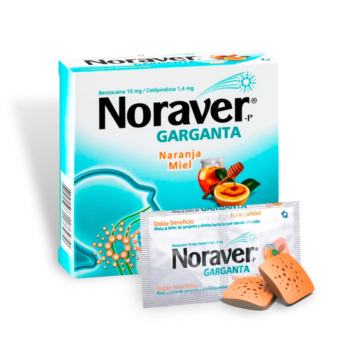 Noraver P Tableta Bucal