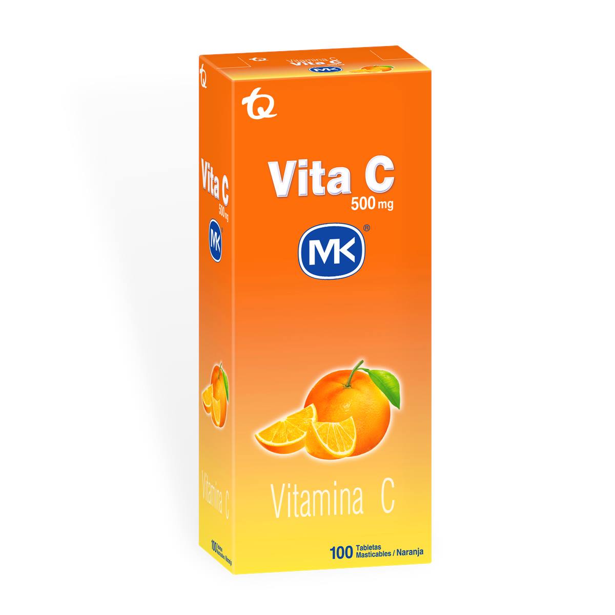 VITAMINA C MK NARANJA 500 MG X 10 TABLETAS