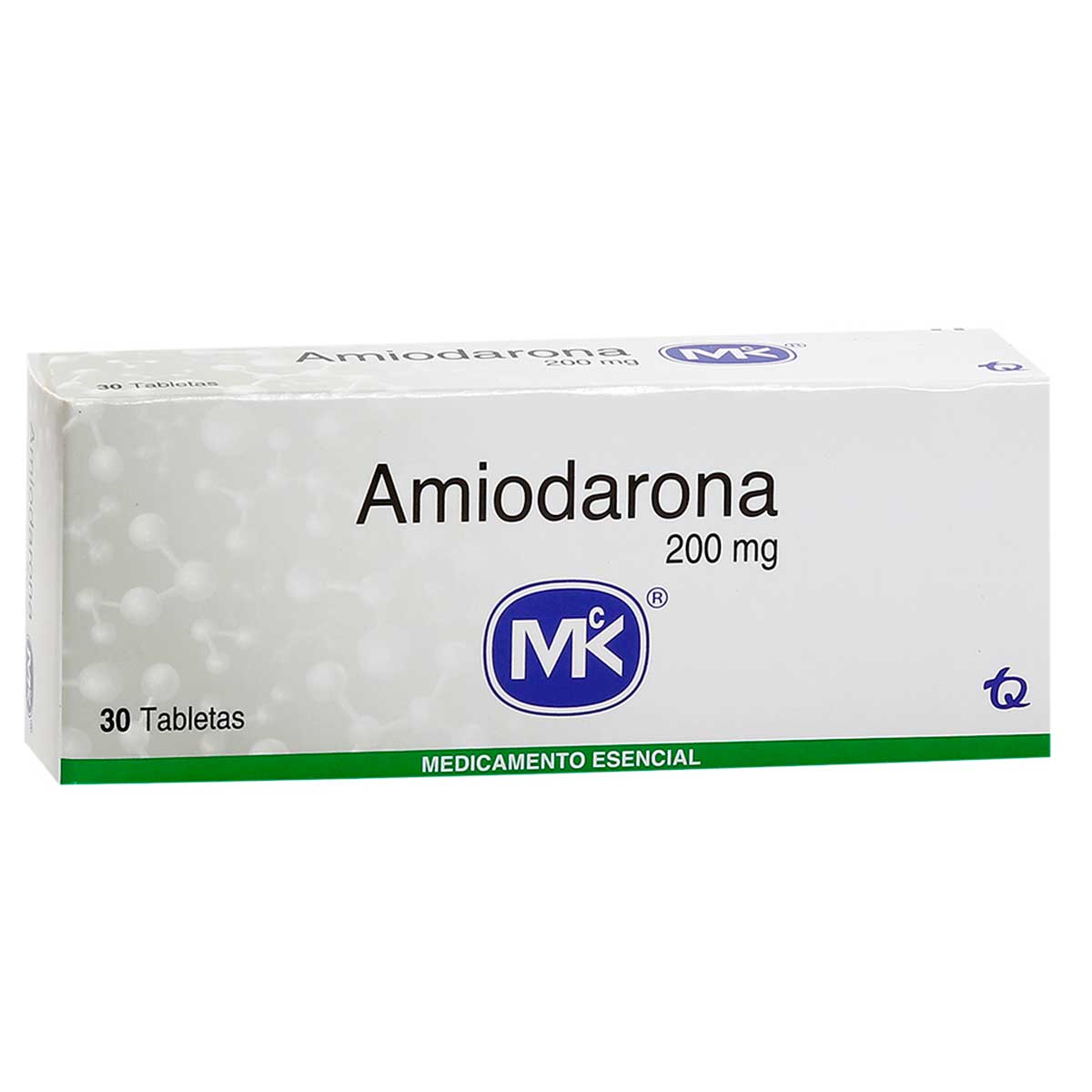 Amiodarona 200 mg Caja Con 30 Tabletas