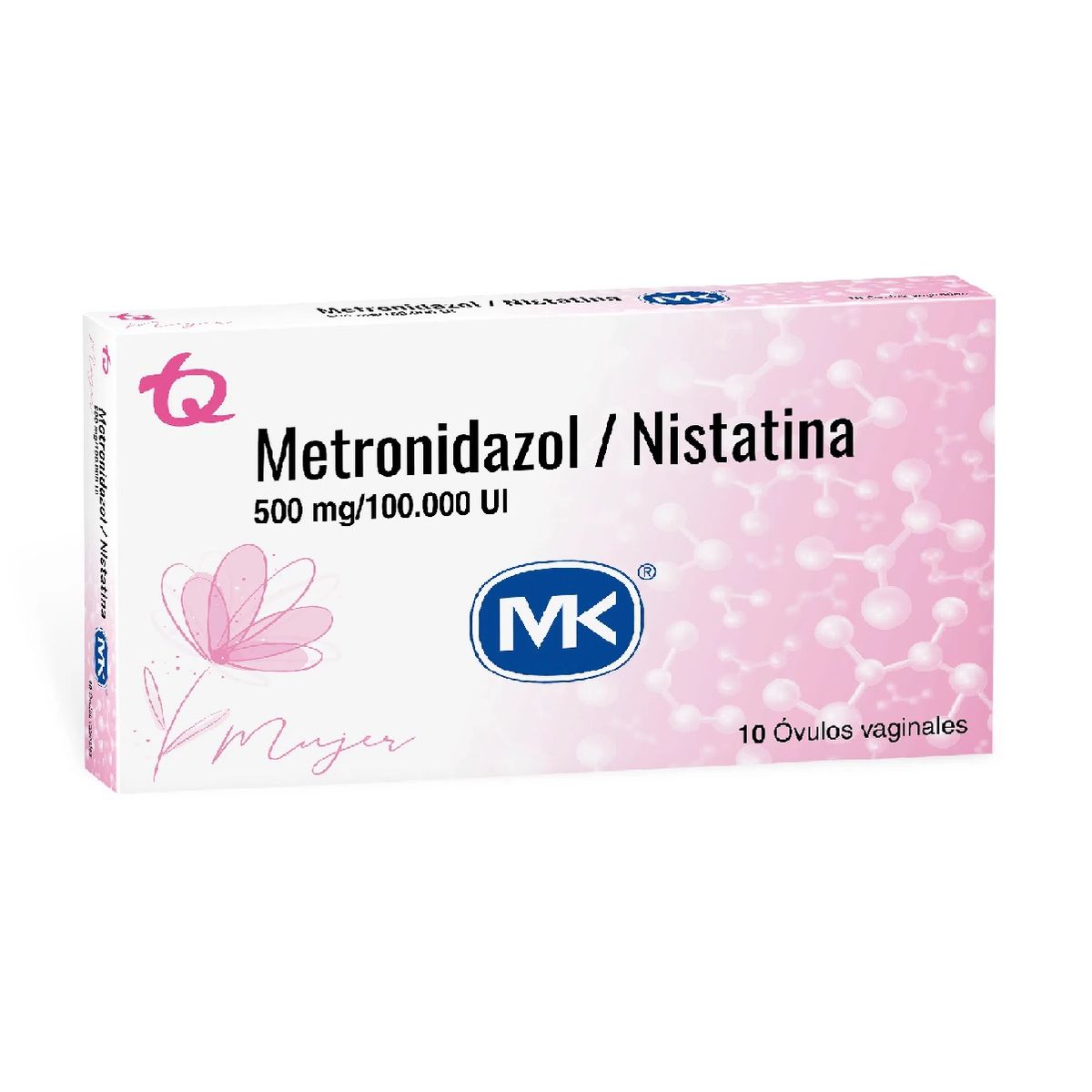 METRONIDAZOL+NISTATINA 500MG/100.000UI OVULOS VAGINALES