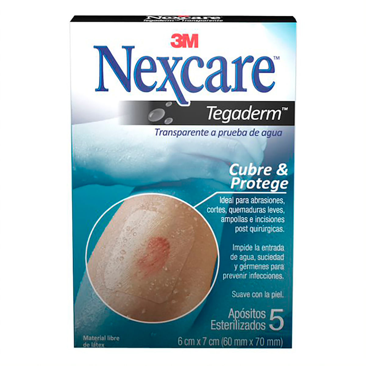 Aposito Tegaderm 6cm x 7cm Nexcare