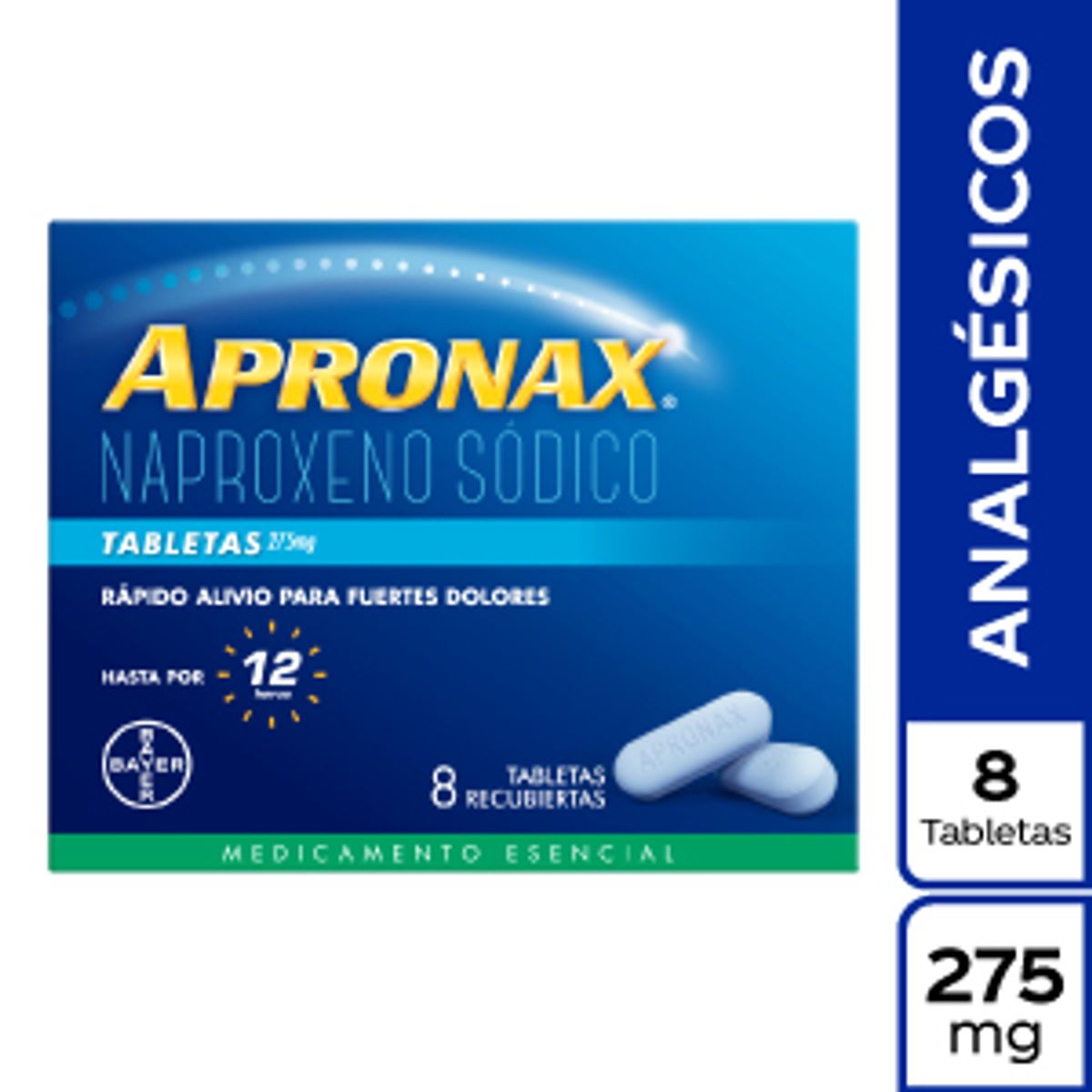 Apronax 275 Mg Tableta Recubierta