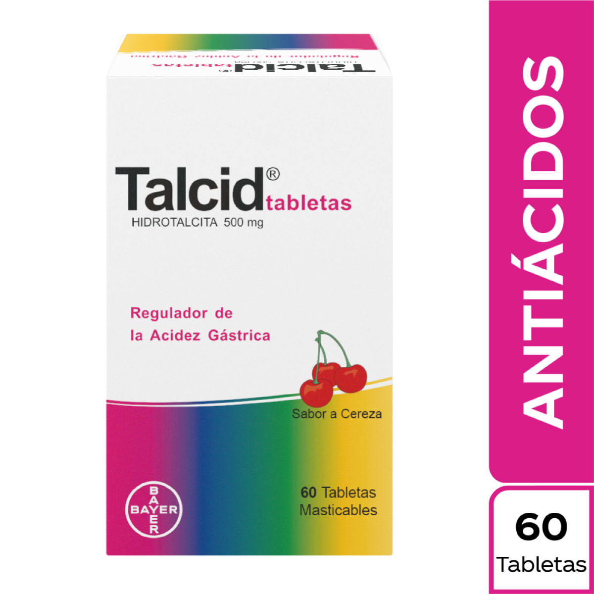 Talcid 500mg Tableta Masticable