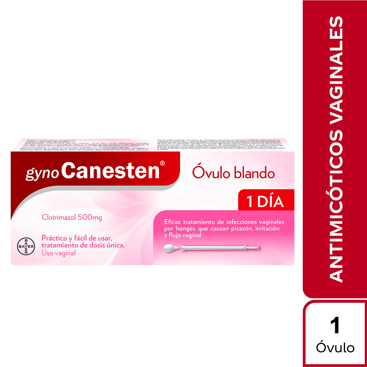 Gynocanesten 500 Mg Óvulo