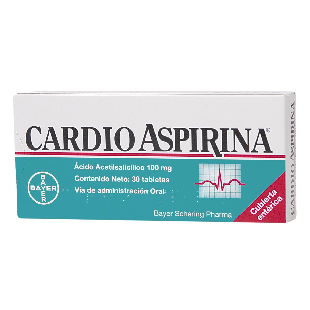 Cardioaspirina 100 Mg Tableta Con Cubierta Enterica