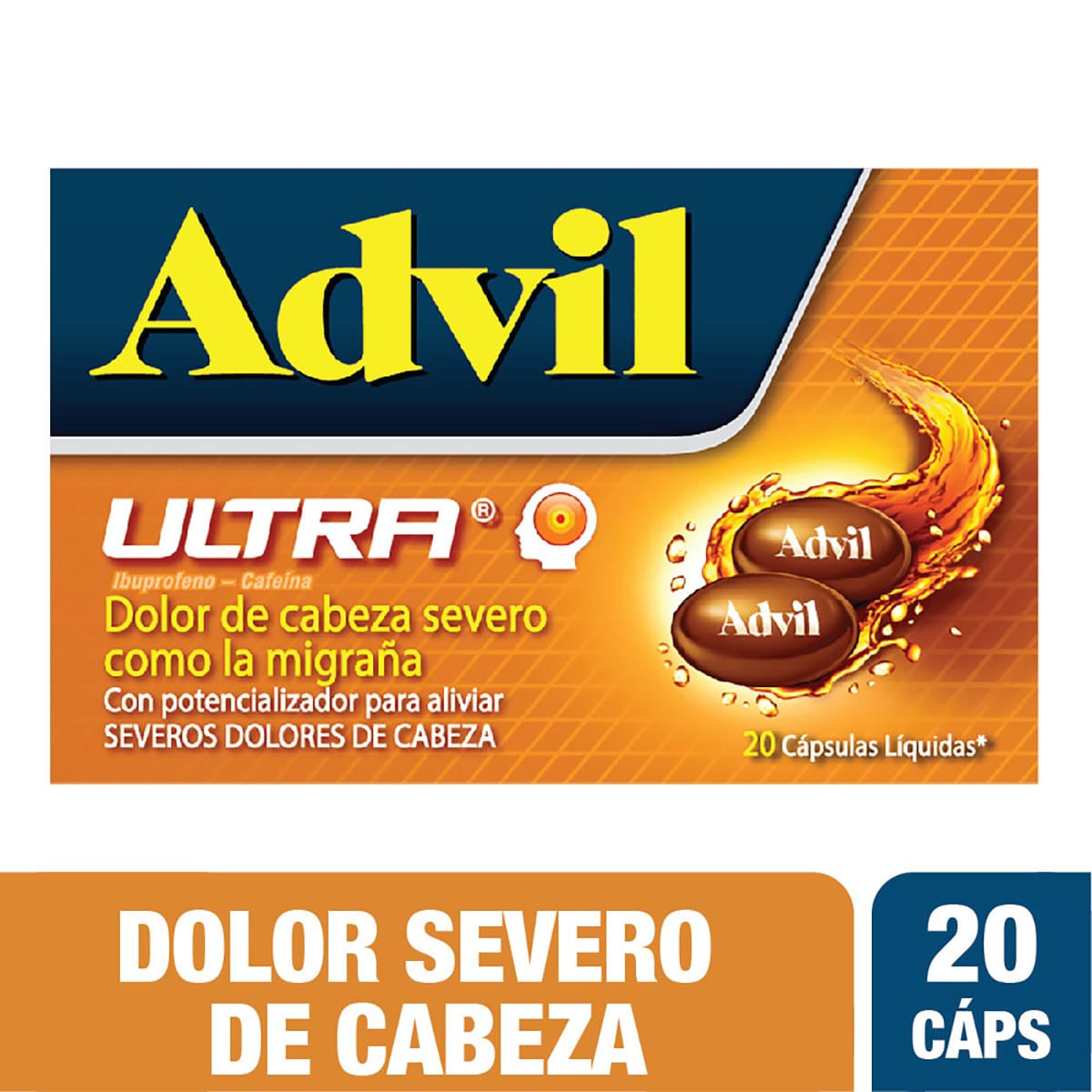 Advil Ultra Cápsula Blanda