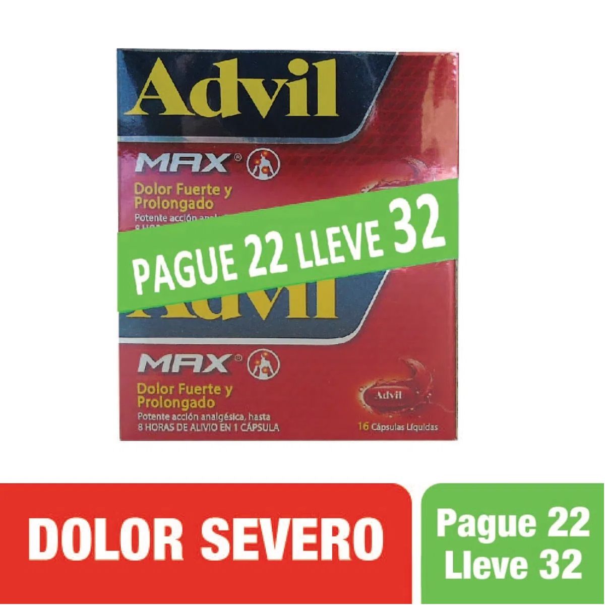 Of-Advil Max 400 mg Cbl Pg:22 Llv:32 Pfz