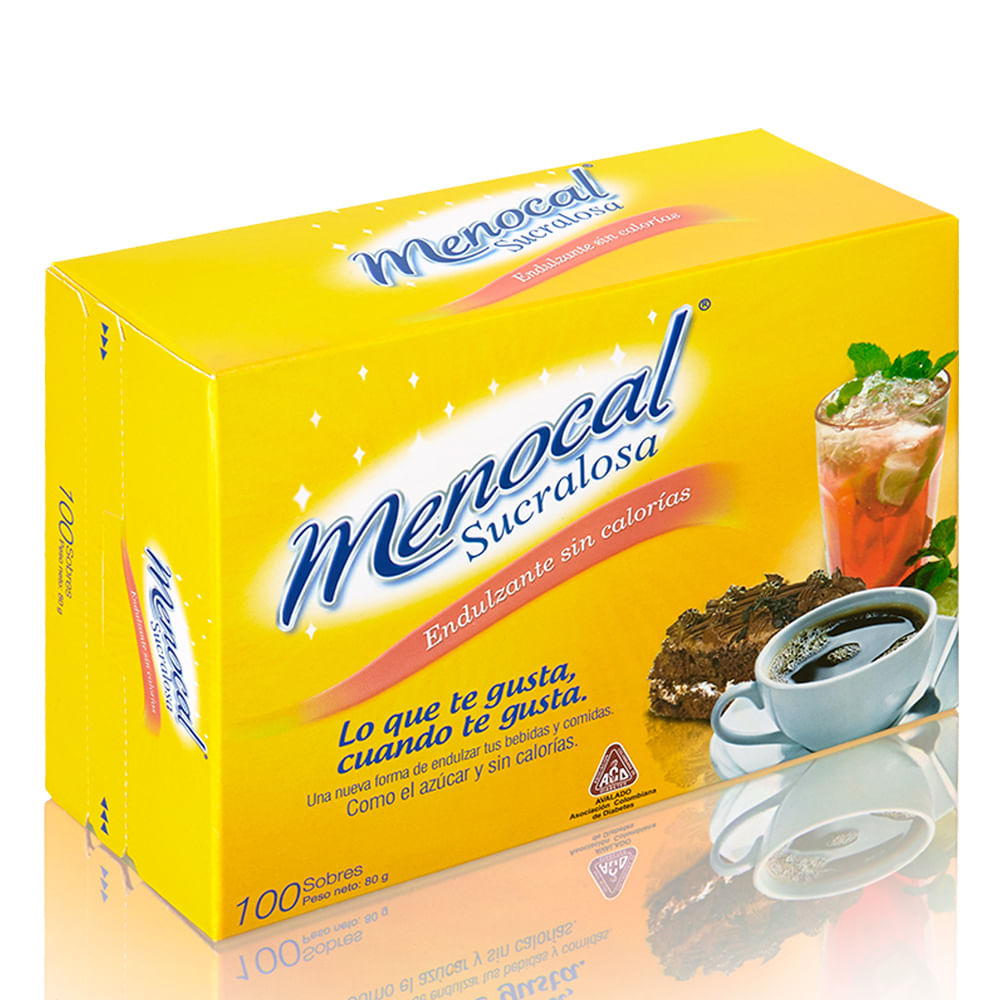 MENOCAL SUCRALOSA 80 GR 100 SOBRES