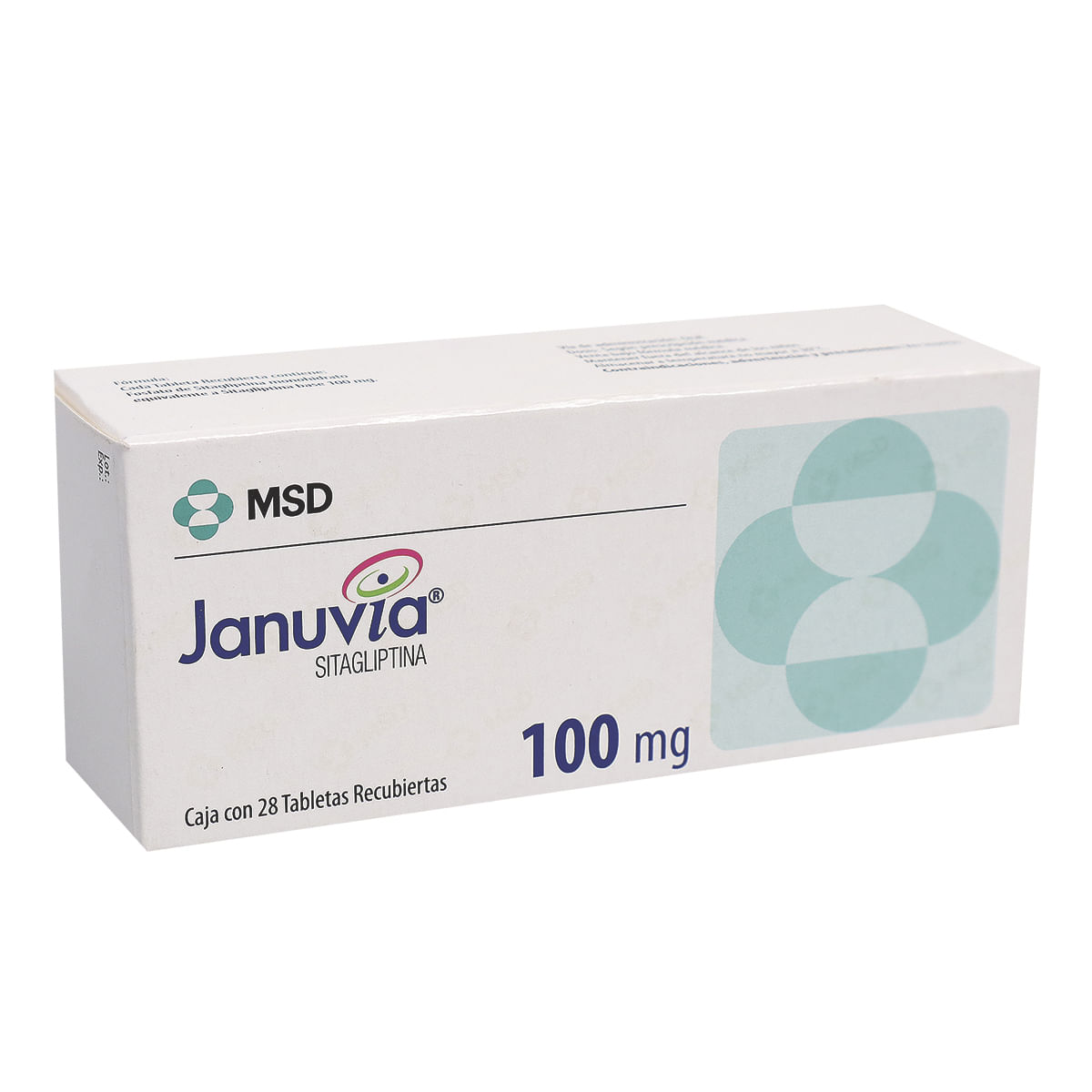 Januvia 100mg Tableta Recubierta