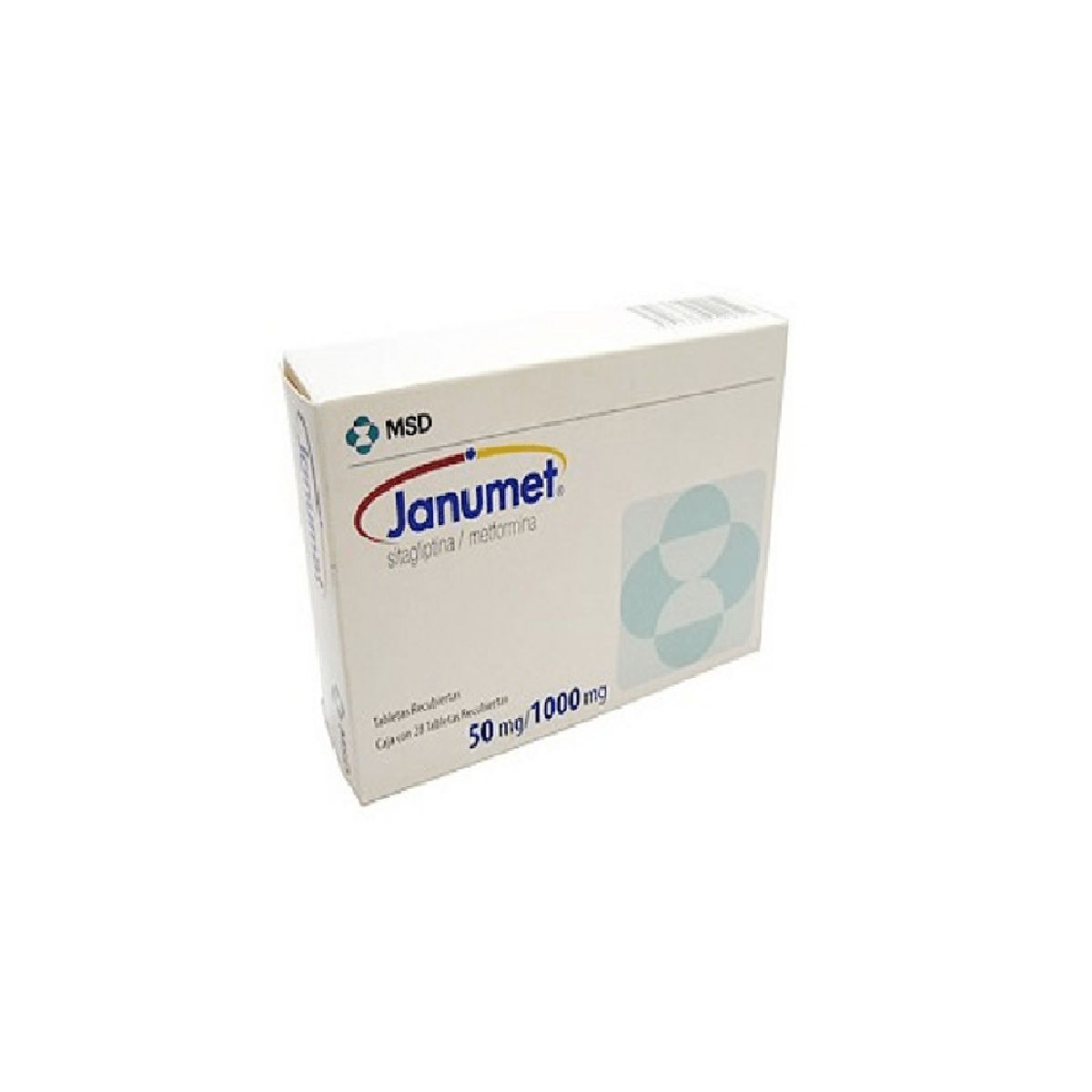 Janumet 50 Mg/1000 Mg Tableta Recubierta