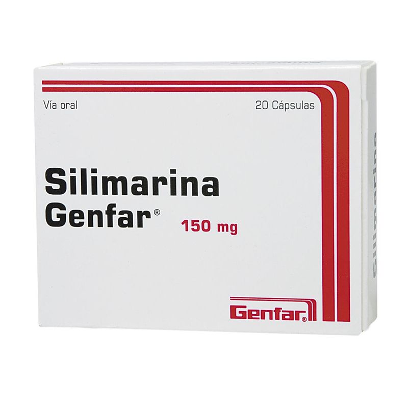 Silimarina 150 Mg Cápsula Dura Genfar