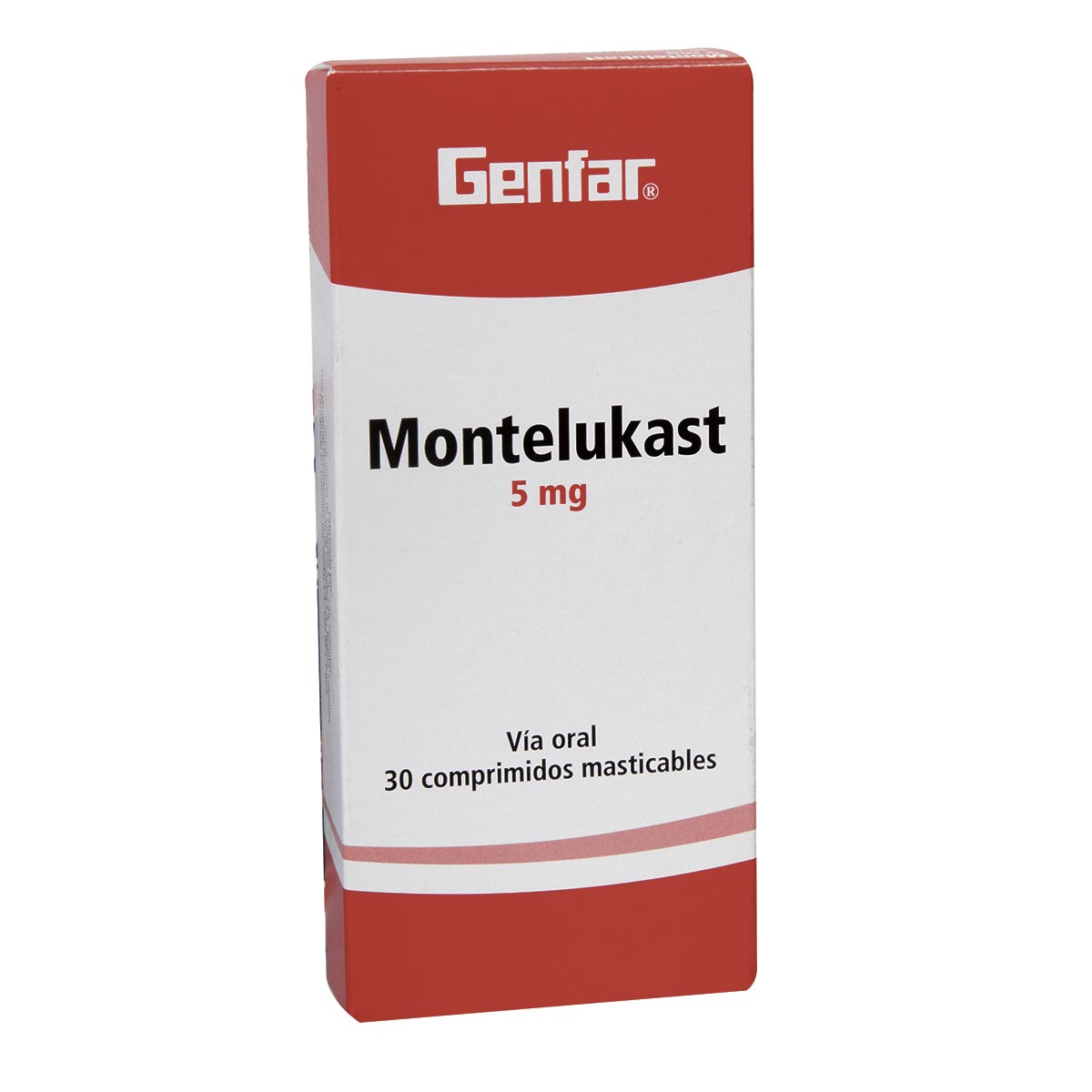 Montelukast 5 Mg Caja Con 30 Comprimidos Masticables - Farma Chex