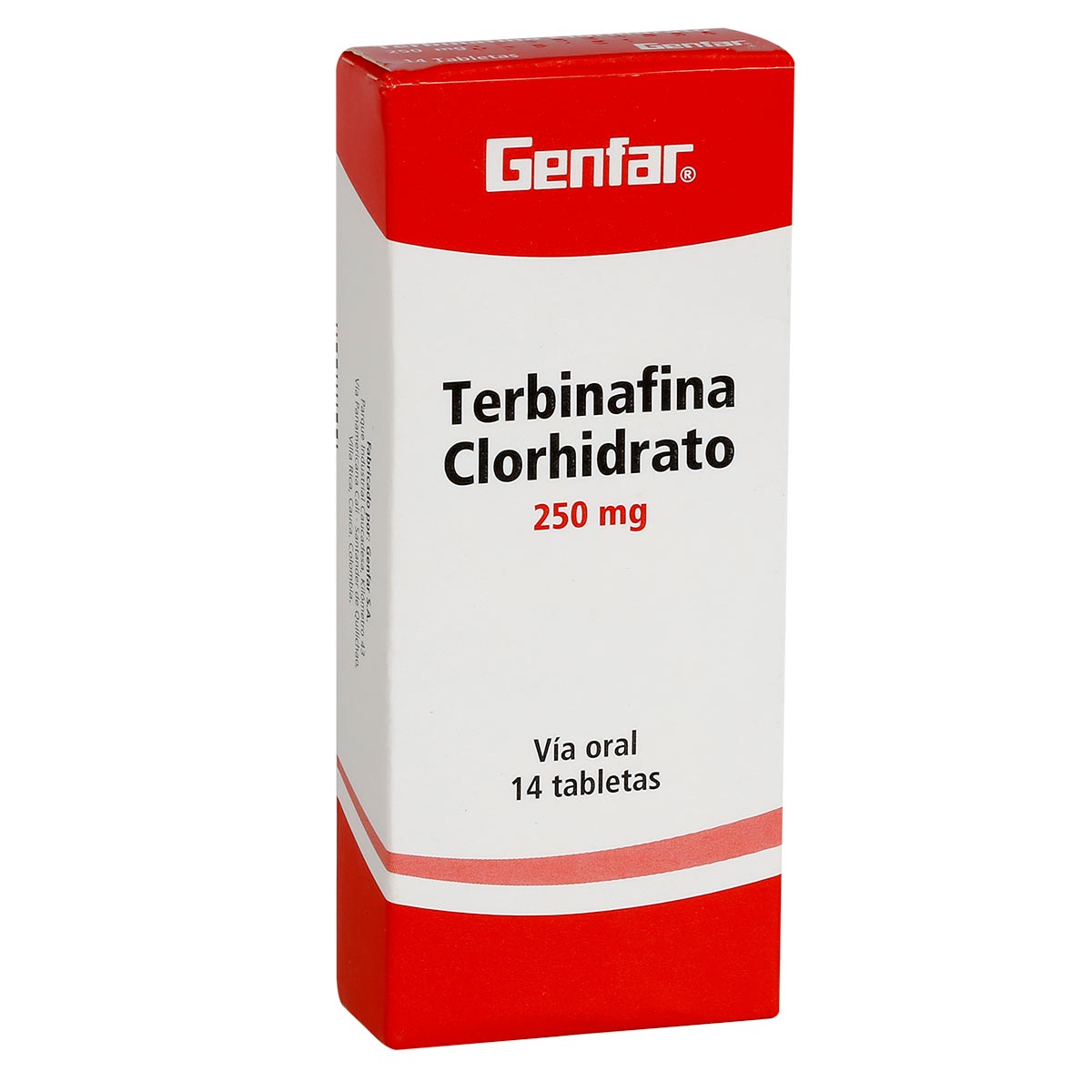 Tersag Terbinafina 250 Mg Caja 14 Tabletas