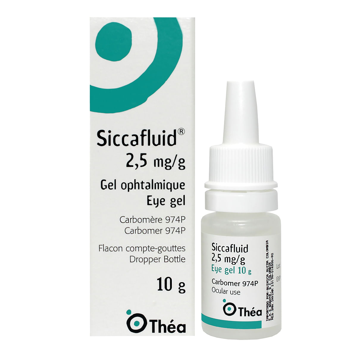 Siccafluid Gel 2,5 mg Caja Con Frasco Con 10 g
