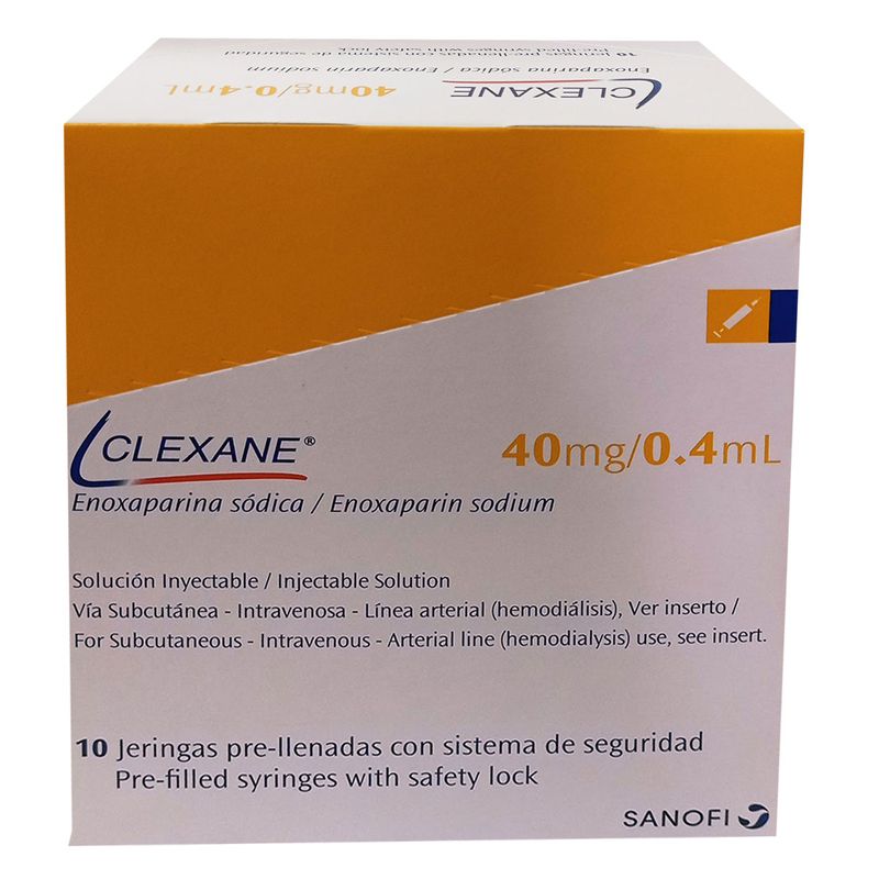 Clexane 40mg/0.4ml Solución Inyectable