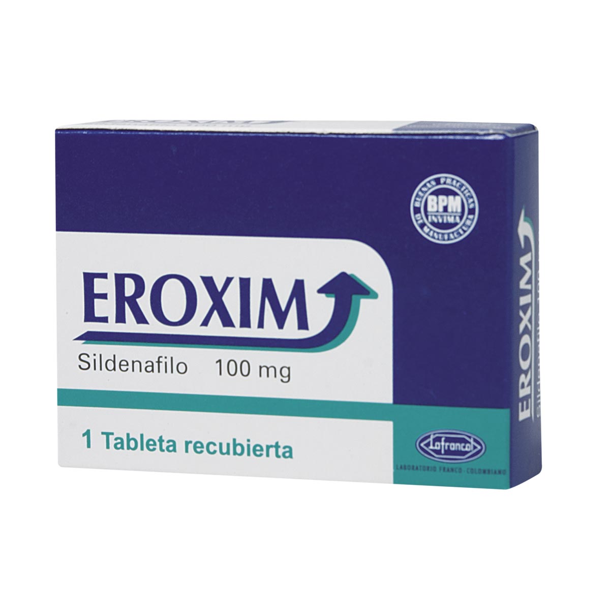 Eroxim 100 mg Caja Con 1 Tableta Recubierta