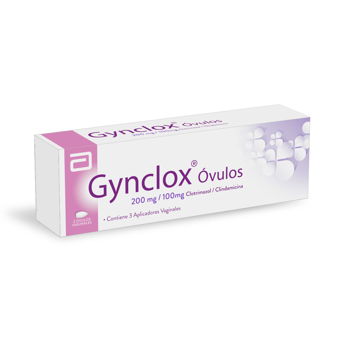 Gynclox 200/ 100 mg Caja Con 3 Óvulos Vaginales