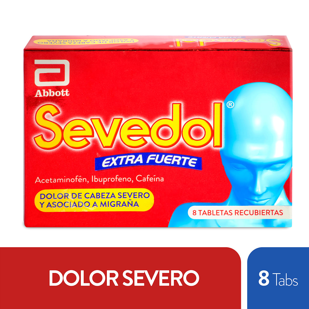 Sevedol Extrafuerte Tableta Recubierta