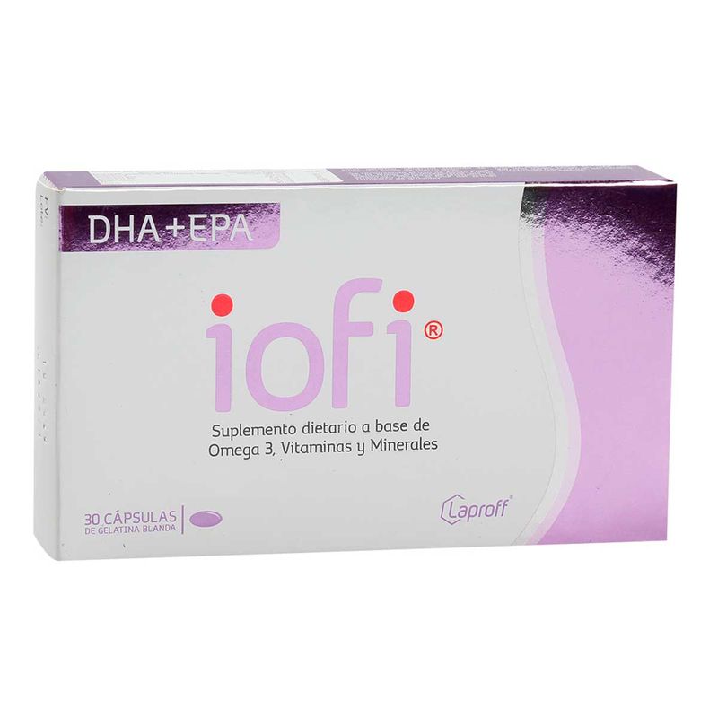 IOFI DHA + EPA 30 CAPSULAS – (SEP)