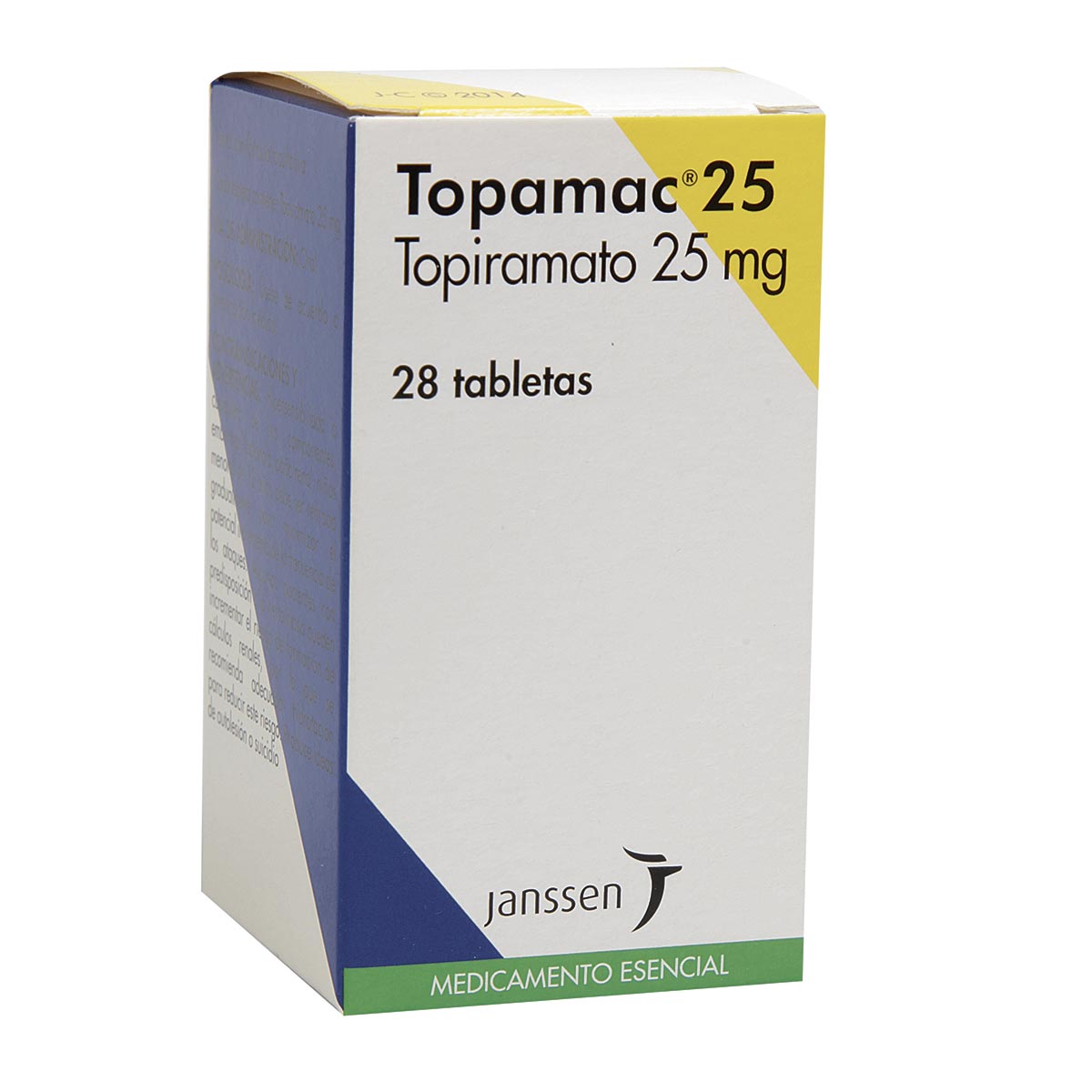 Topamac 50 mg Caja Con 28 Tabletas