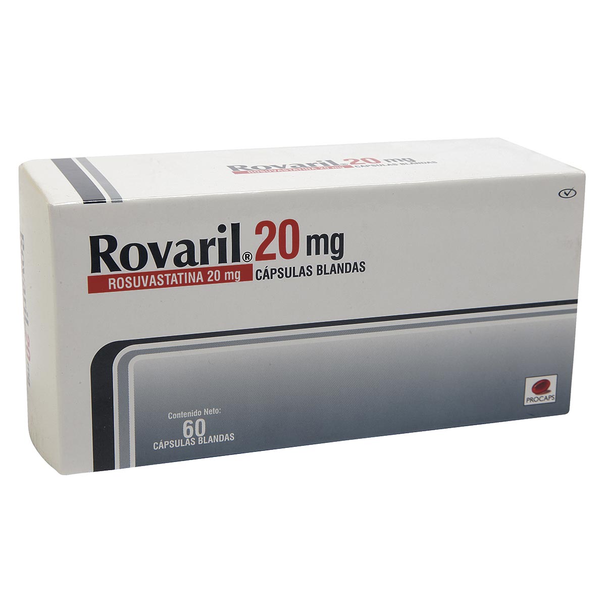 Rovaril 20 mg Procaps Caja Con 20 Cápsulas