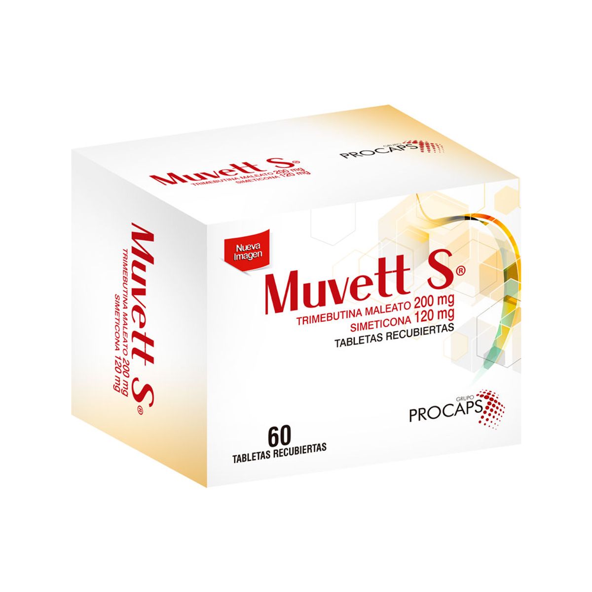 Muvett S 200 / 120 mg Caja Con 21 Tabletas Recubiertas