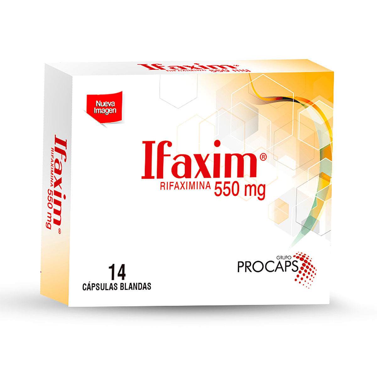 Ifaxim 550 mg Cápsula Blanda